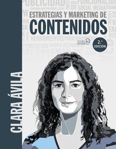 Portada del libro Estrategia y marketing de contenidos, de Clara Ávila